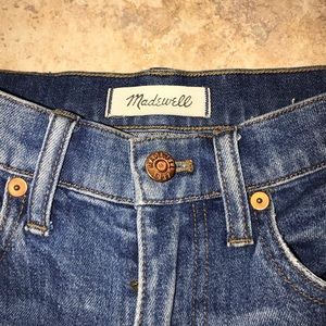 MADEWELL- high rise  jeans